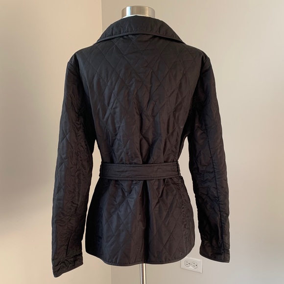 Burberry Diamond Quilt Belted Jacket - Picture 7 of 14